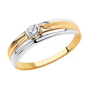 Кольцо  золото 018335 (Sokolov и Diamant, Россия)