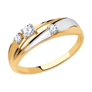 Кольцо  золото 018339 (Sokolov и Diamant, Россия)