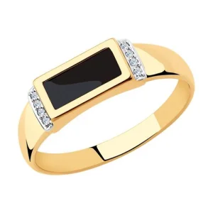 Кольцо  золото 018347 (Sokolov и Diamant, Россия)