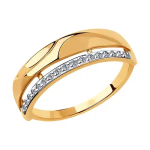 Кольцо  золото 018367 (Sokolov и Diamant, Россия)