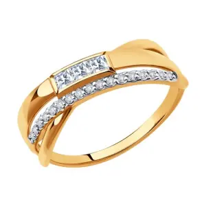 Кольцо  золото 018439 (Sokolov и Diamant, Россия)