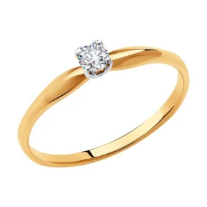 Кольцо  золото 018485 (Sokolov и Diamant, Россия)