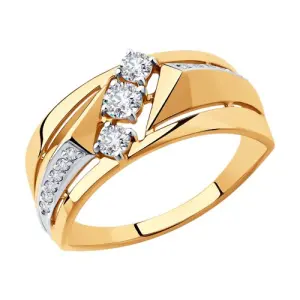Кольцо  золото 018486 (Sokolov и Diamant, Россия)
