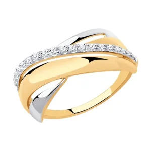 Кольцо  золото 018499 (Sokolov и Diamant, Россия)