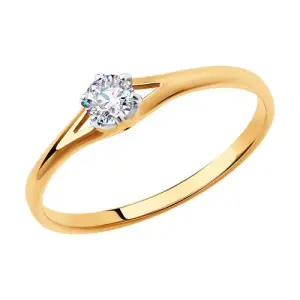 Кольцо  золото 018518-4 (Sokolov и Diamant, Россия)