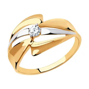 Кольцо  золото 018521 (Sokolov и Diamant, Россия)
