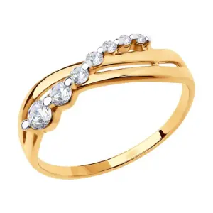 Кольцо  золото 018523 (Sokolov и Diamant, Россия)
