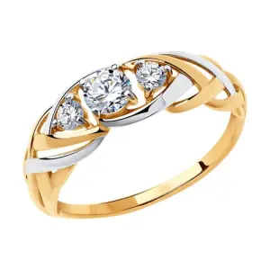 Кольцо  золото 018532 (Sokolov и Diamant, Россия)