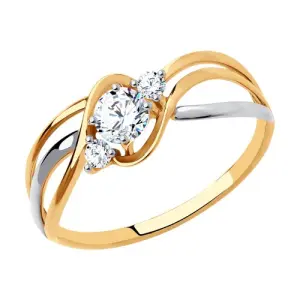 Кольцо  золото 018534 (Sokolov и Diamant, Россия)