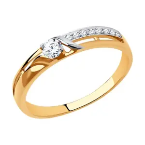 Кольцо  золото 018549 (Sokolov и Diamant, Россия)