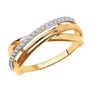 Кольцо  золото 018553 (Sokolov и Diamant, Россия)