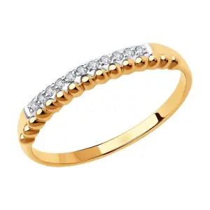 Кольцо SOKOLOV золото 018576-4 (Sokolov и Diamant, Россия)