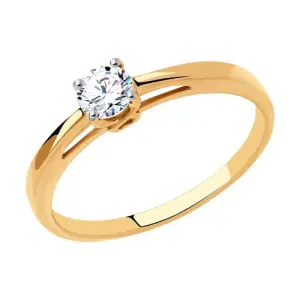 Кольцо  золото 018611-4 (Sokolov и Diamant, Россия)
