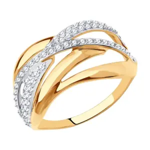 Кольцо  золото 018691-4 (Sokolov и Diamant, Россия)