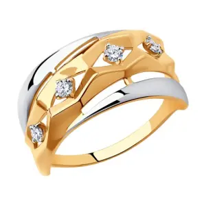 Кольцо  золото 018730-4 (Sokolov и Diamant, Россия)
