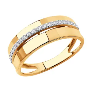 Кольцо  золото 018771 (Sokolov и Diamant, Россия)