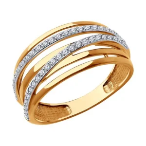Кольцо  золото 018884 (Sokolov и Diamant, Россия)
