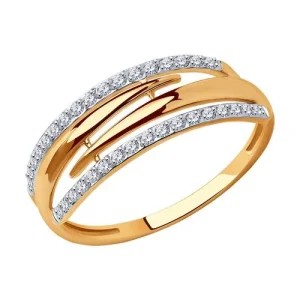 Кольцо Sokolov и Diamant золото 019042 (Россия)