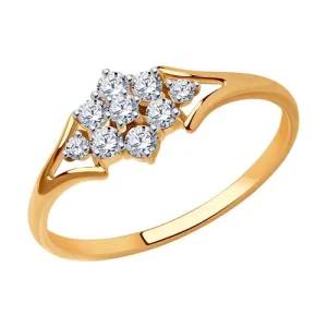 Кольцо Sokolov и Diamant золото 019060 (Sokolov и Diamant, Россия)
