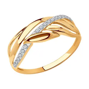 Кольцо  золото 019100 (Sokolov и Diamant, Россия)