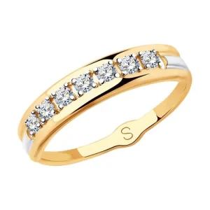 Кольцо Sokolov и Diamant золото 019155 (Sokolov и Diamant, Россия)