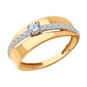 Кольцо  золото 019266 (Sokolov и Diamant, Россия)