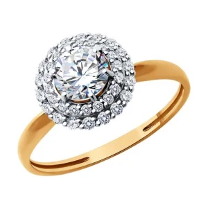 Кольцо Sokolov и Diamant золото 019380 (Sokolov и Diamant, Россия)