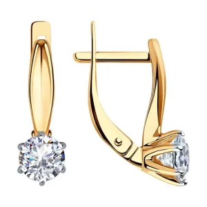 Серьги Sokolov и Diamant золото 0200072 (Sokolov и Diamant, Россия)