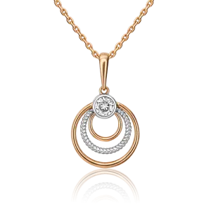 Подвеска  золото 03-3078-00-501-1111-38 (Platina Jewellery, Россия)