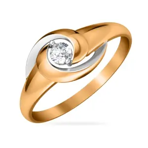 Кольцо  золото 08-116634 (SANIS, Россия)