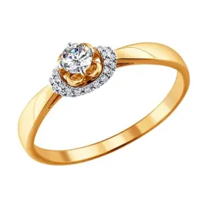 Кольцо  золото 1011107 (Sokolov и Diamant, Россия)
