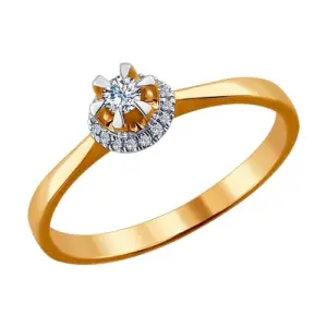 Кольцо  золото 1011451 (Sokolov и Diamant, Россия)