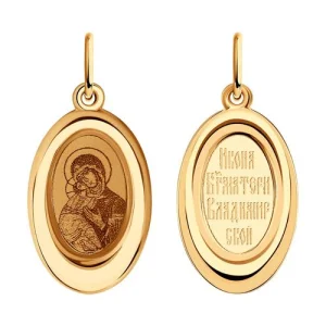 Подвеска  золото 104142 (Sokolov и Diamant, Россия)