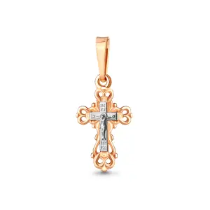 Крест Аквамарин золото 11172.1 (Аквамарин, Россия)