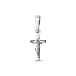 Крест Аквамарин серебро 11941.5 (Аквамарин, Россия)