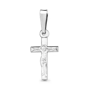 Крест  серебро 11987.5 (Аквамарин, Россия)