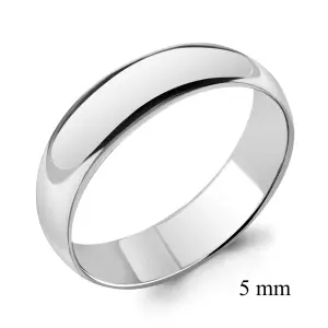 Кольцо  серебро 50347.5 (Аквамарин, Россия)