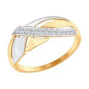 Кольцо  золото 51-110-00071-1 (Sokolov и Diamant, Россия)
