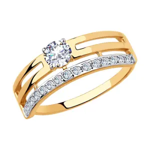 Кольцо  золото 51-110-00305-1 (Sokolov и Diamant, Россия)