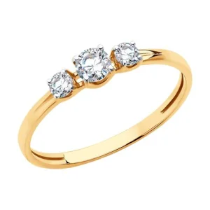 Кольцо  золото 51-110-00842-1 (Sokolov и Diamant, Россия)