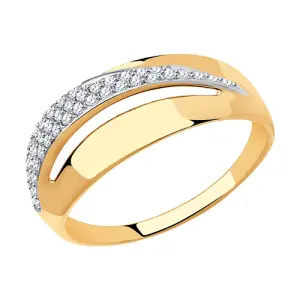 Кольцо  золото 51-110-00956-1 (Sokolov и Diamant, Россия)