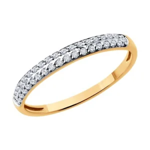 Кольцо Sokolov и Diamant золото 51-110-02076-1 (Sokolov и Diamant, Россия)