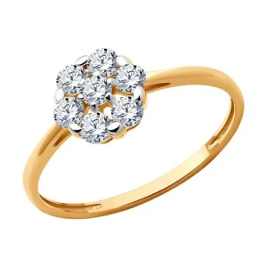 Кольцо Sokolov и Diamant золото 51-110-02287-1 (Sokolov и Diamant, Россия)