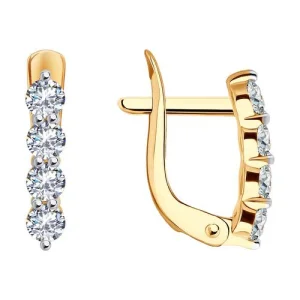 Серьги Sokolov и Diamant золото 51-120-02284-1 (Sokolov и Diamant, Россия)