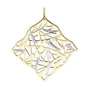 Подвеска  золото 51-130-01057-1 (Sokolov и Diamant, Россия)