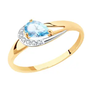 Кольцо  золото 51-310-01020-1 (Sokolov и Diamant, Россия)