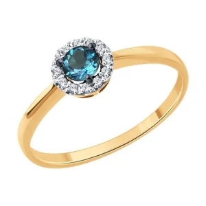 Кольцо Diamant золото 51-310-01744-2 (Diamant, Россия)