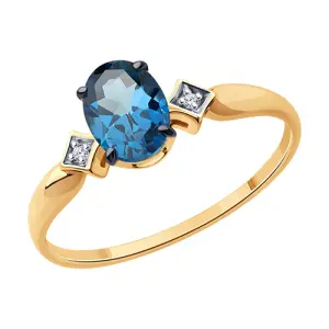 Кольцо  золото 51-310-01919-2 (Sokolov и Diamant, Россия)