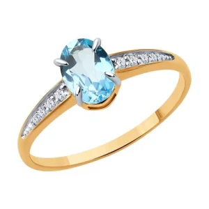 Кольцо Diamant золото 51-310-01933-5 (Diamant, Россия)