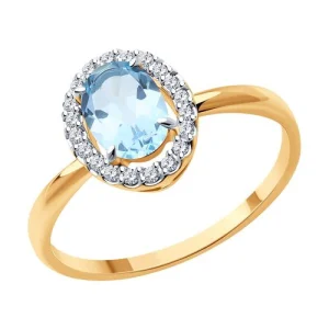 Кольцо Diamant золото 51-310-02049-1 (Diamant, Россия)